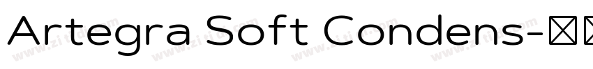 Artegra Soft Condens字体转换